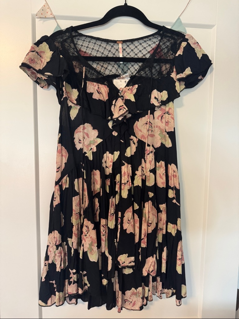 NWT Free People Tilly Printed Tunic Dress - Picture 2 of 10